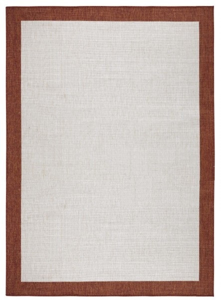 Levně NORTHRUGS - Hanse Home koberce Kusový koberec Twin-Wendeteppiche 103106 creme terra – na ven i na doma - 80x150 cm