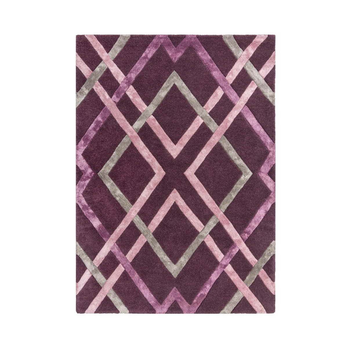 Kusový koberec Architect Trellis Plum