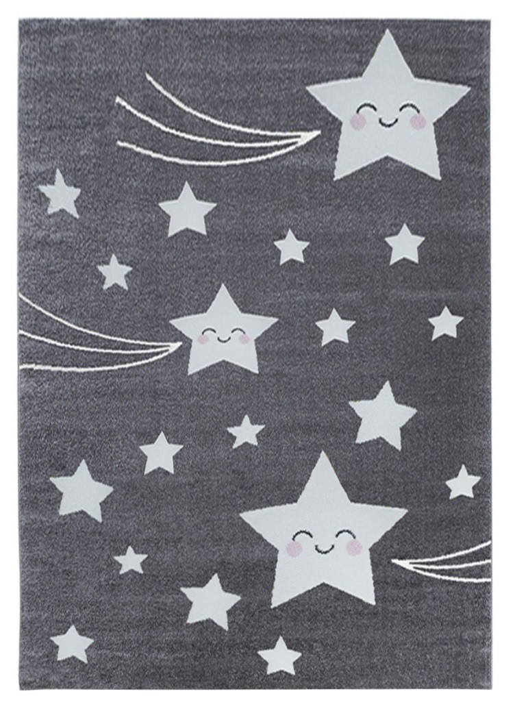 Dětský kusový koberec Kids 610 grey