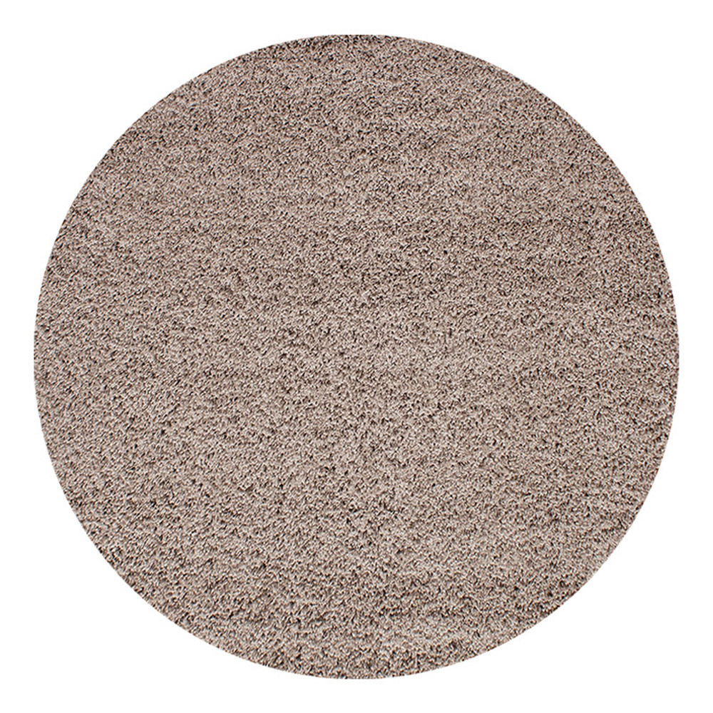 Levně Ayyildiz koberce Kusový koberec Dream Shaggy 4000 beige kruh - 80x80 (průměr) kruh cm