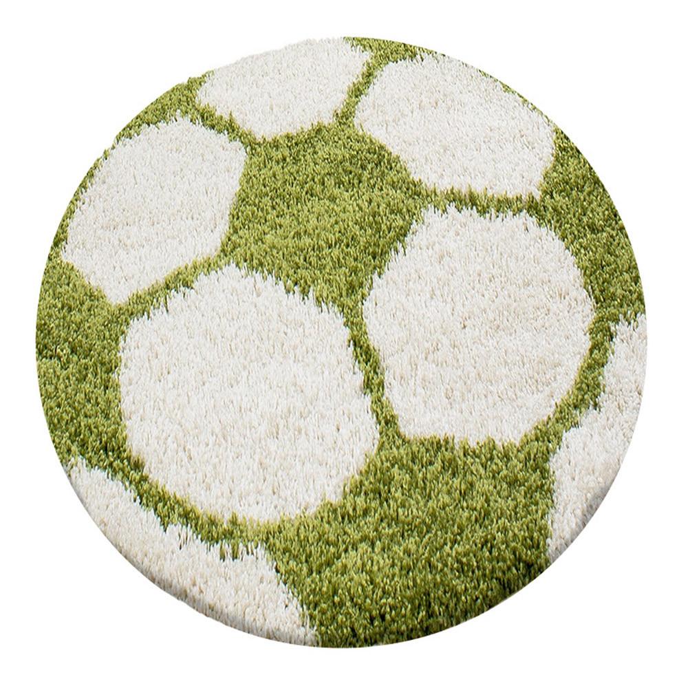 Levně Ayyildiz koberce Dětský kusový koberec Fun 6001 green - 100x100 (průměr) kruh cm