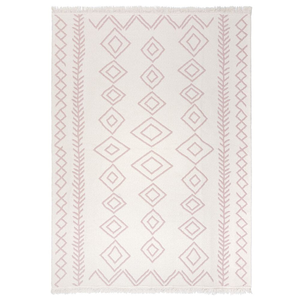 Levně Flair Rugs koberce Kusový koberec Deuce Edie Recycled Rug Pink - 80x150 cm