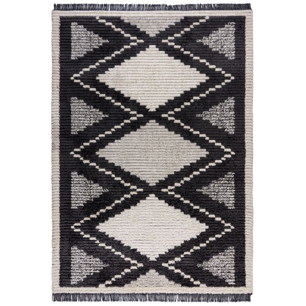 Levně Flair Rugs koberce Kusový koberec Domino Zaid Berber Monochrome - 120x170 cm