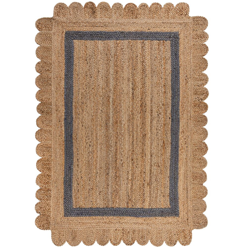 Levně Flair Rugs koberce Kusový koberec Grace Jute Natural/Grey - 120x170 cm