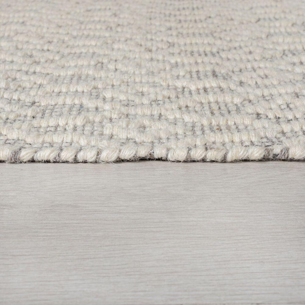 Ručně tkaný kusový koberec Nur Wool Dream Grey/Ivory