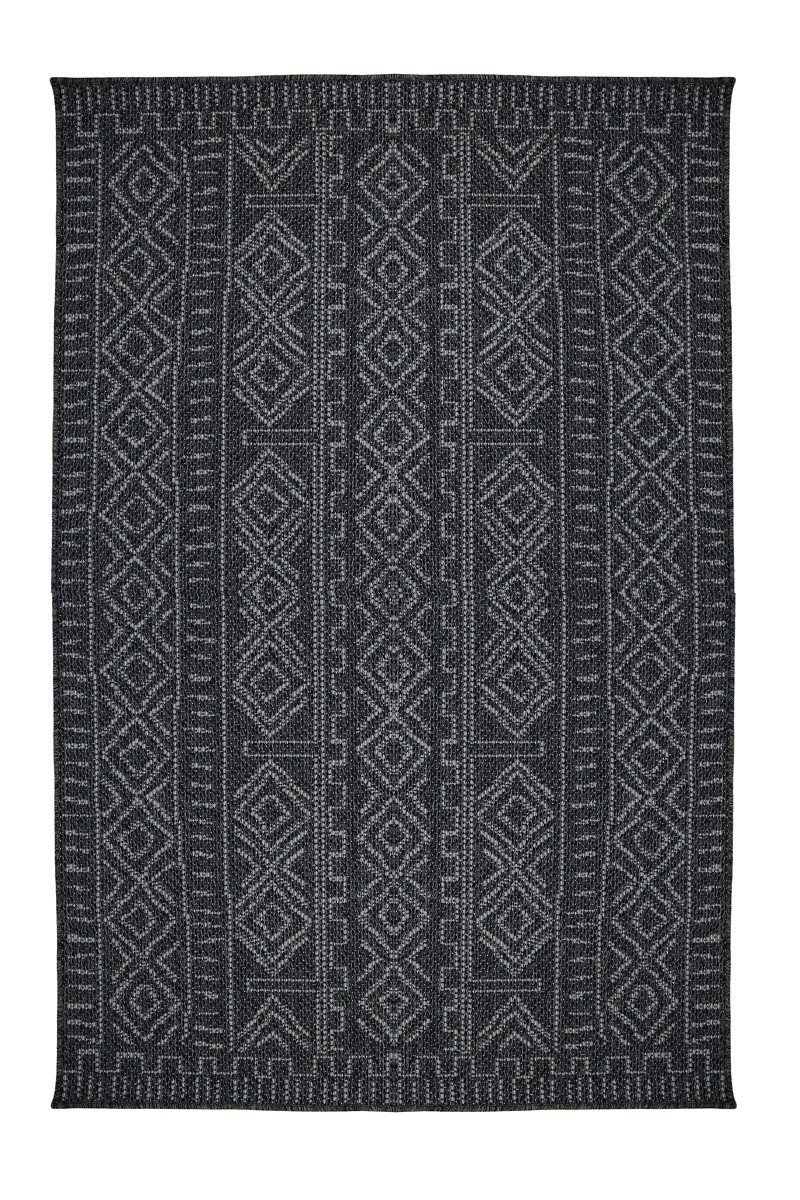 Levně Ayyildiz koberce Kusový koberec Yukon 5761Z Ivory Dark Grey – na ven i na doma - 120x170 cm