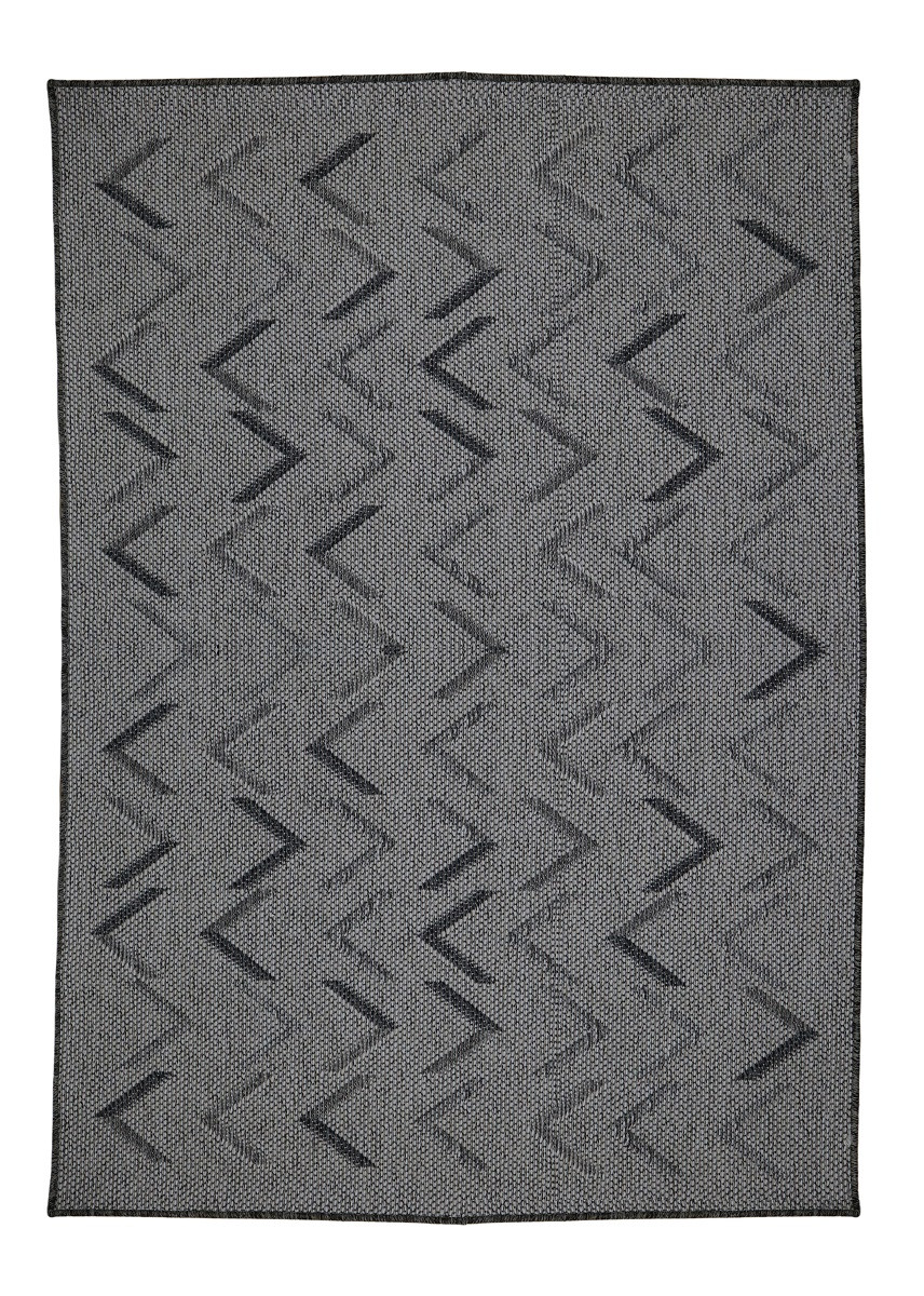 Levně Ayyildiz koberce Kusový koberec Yukon 5651Z Ivory Dark Grey – na ven i na doma - 120x170 cm