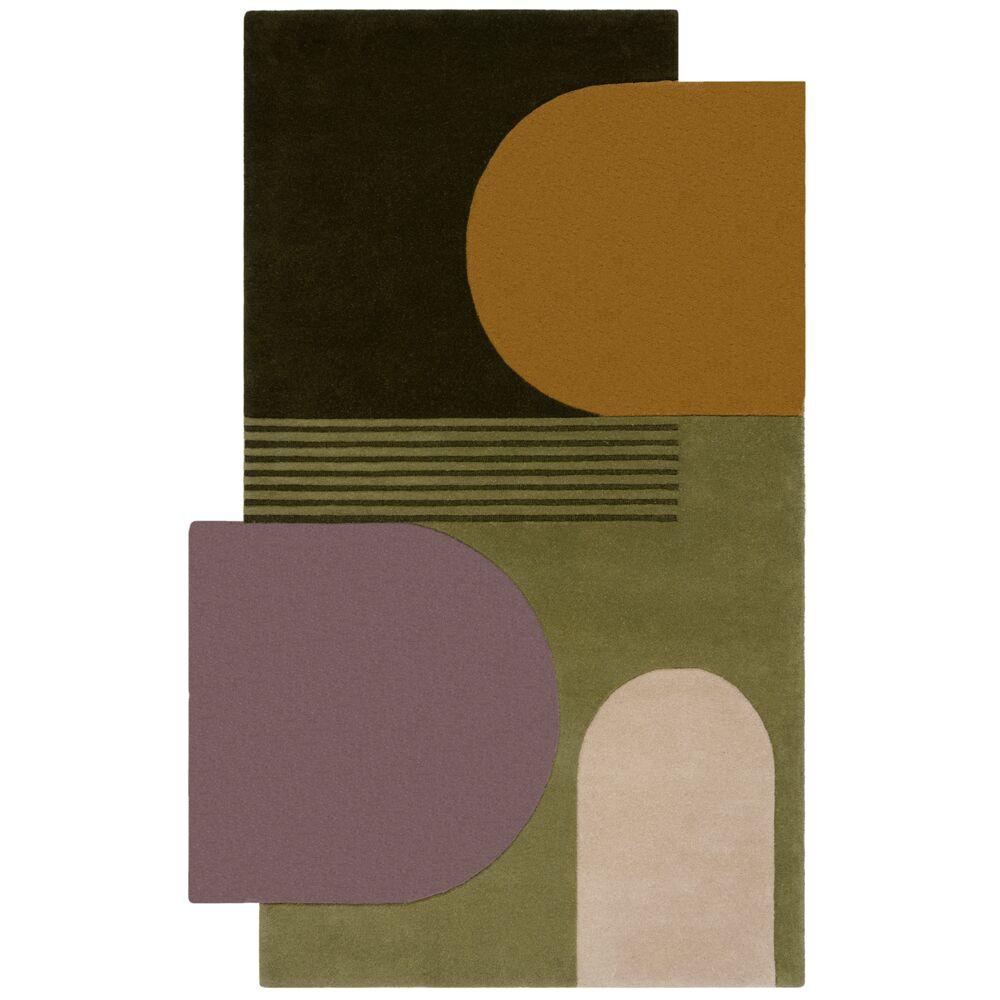 Levně Flair Rugs koberce Kusový koberec Abstract Lozenge Green/Multi - 200x290 cm