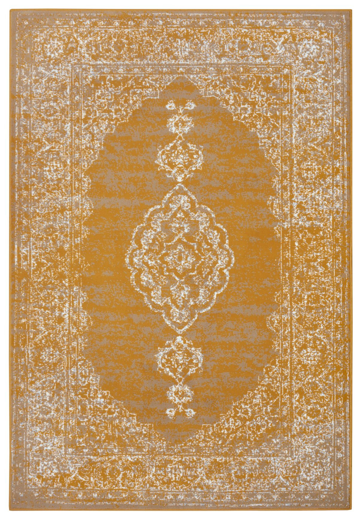 Levně Hanse Home Collection koberce Kusový koberec Gloria 105518 Mustard - 200x290 cm
