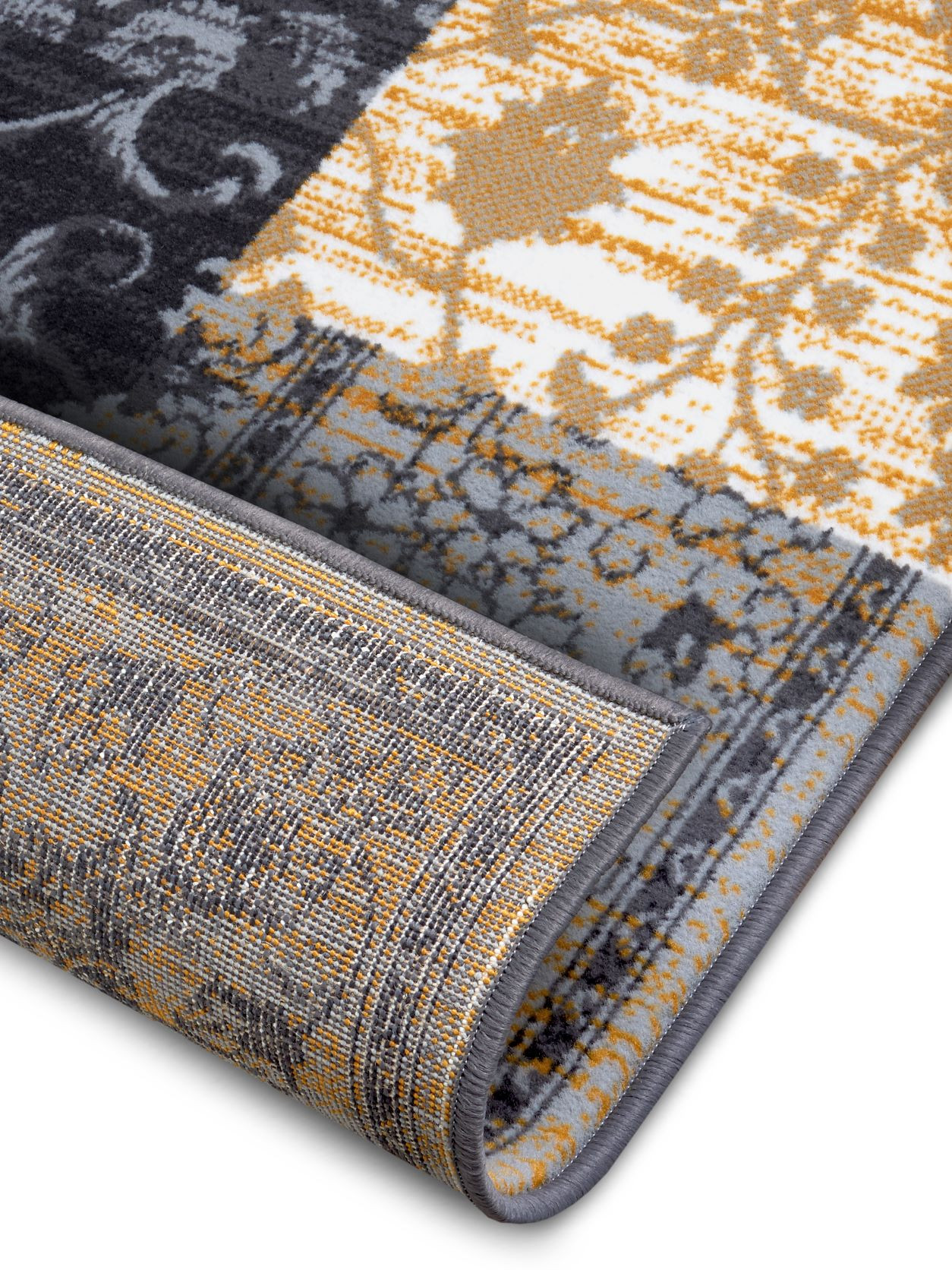 Kusový koberec Gloria 105522 Grey Mustard