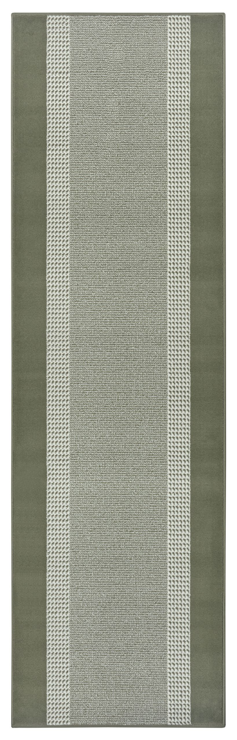 Levně Hanse Home Collection koberce Běhoun Basic 105487 Green - 80x250 cm