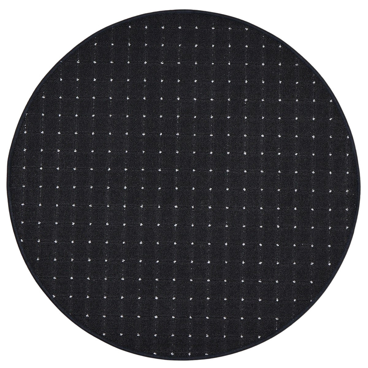 Levně Condor Carpets Kusový koberec Udinese antracit kruh - 400x400 (průměr) kruh cm