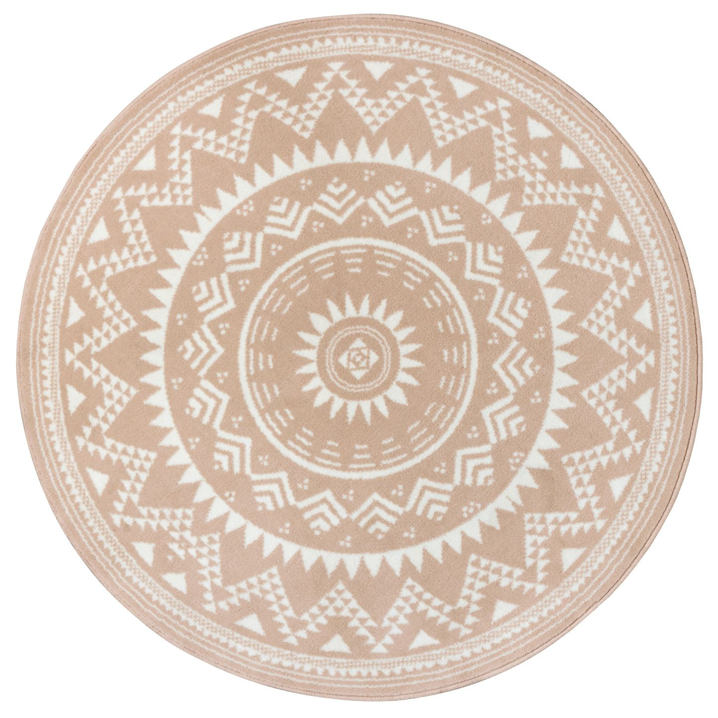 Kusový koberec Celebration 105505 Valencia Ivory kruh - 200x200 (průměr) kruh cm Hanse Home Collection koberce