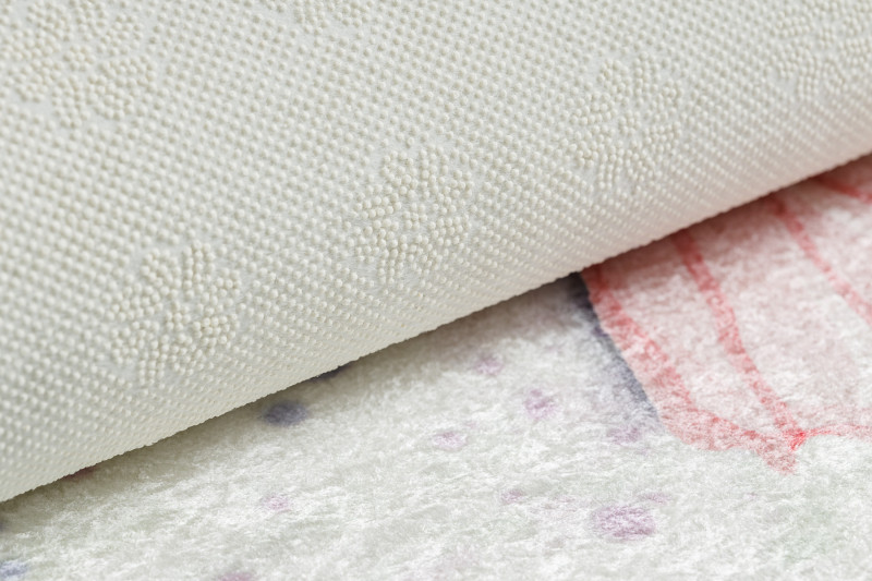 Dywany Łuszczów, Dětský kusový koberec Bambino 1610 Butterflies cream, 140x190, vícebarevná, dětský pokoj