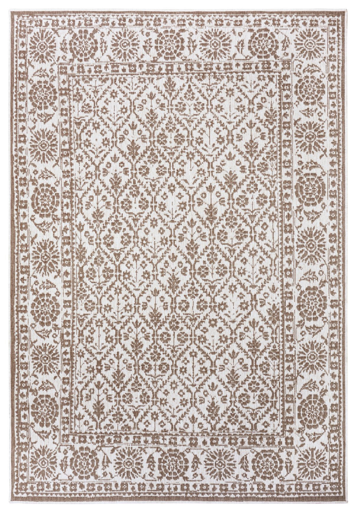 Levně NORTHRUGS - Hanse Home koberce Kusový koberec Twin-Wendeteppiche 105432 Linen – na ven i na doma - 80x150 cm