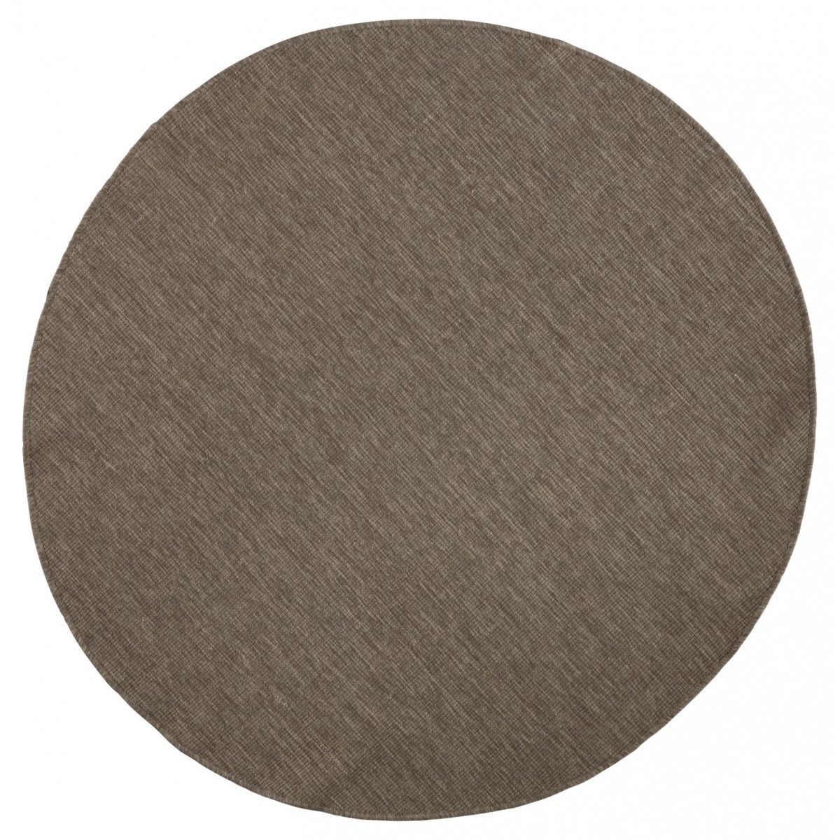 Kusový koberec Twin-Wendeteppiche 103099 braun creme kruh – na ven i na doma