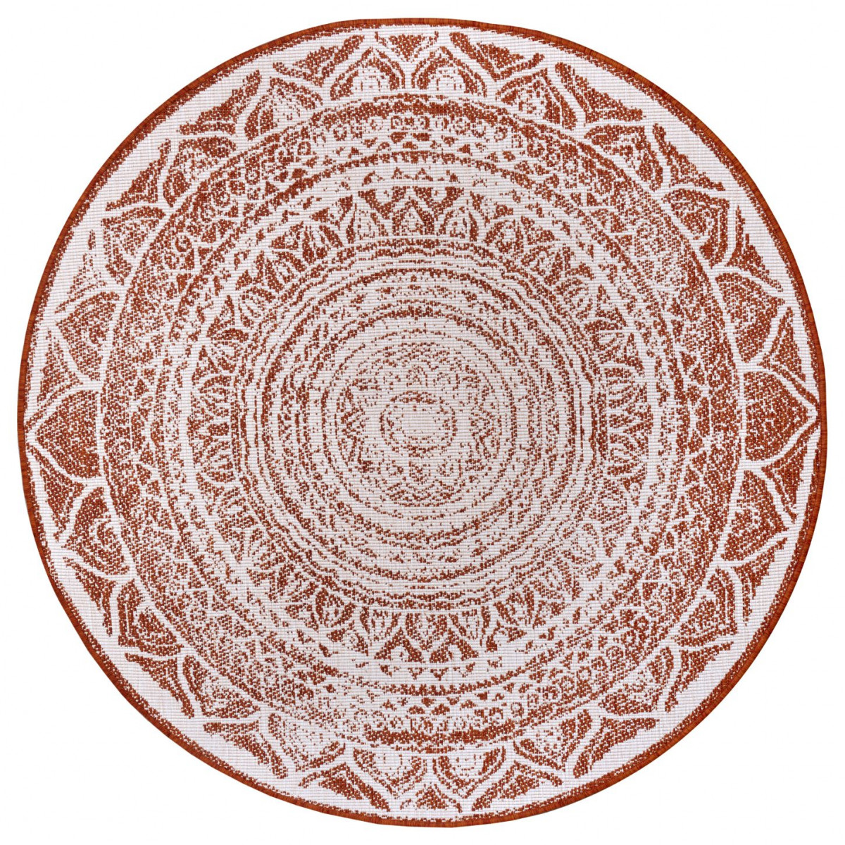 Kusový koberec Twin Supreme 105497 Cayenne kruh – na ven i na doma