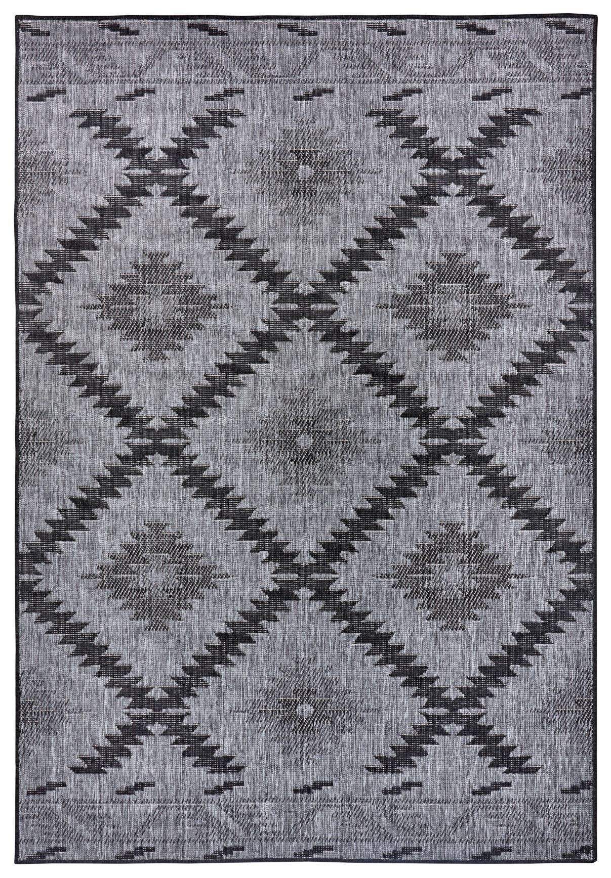 Levně NORTHRUGS - Hanse Home koberce Kusový koberec Twin Supreme 105459 Malibu Night Silver – na ven i na doma - 160x230 cm