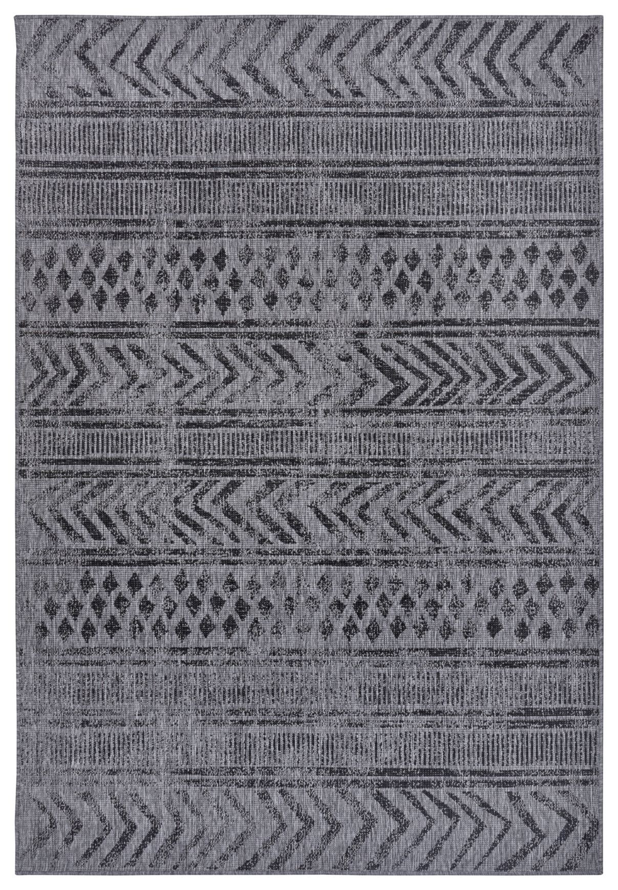 Levně NORTHRUGS - Hanse Home koberce Kusový koberec Twin Supreme 105417 Biri Night Silver – na ven i na doma - 160x230 cm