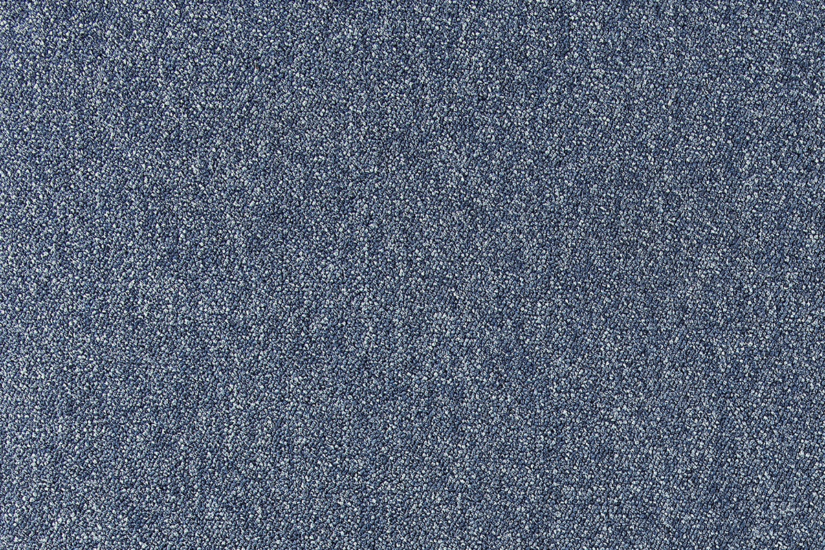 Levně Tapibel Metrážový koberec Cobalt SDN 64062 - AB modrý, zátěžový - Kruh s obšitím cm