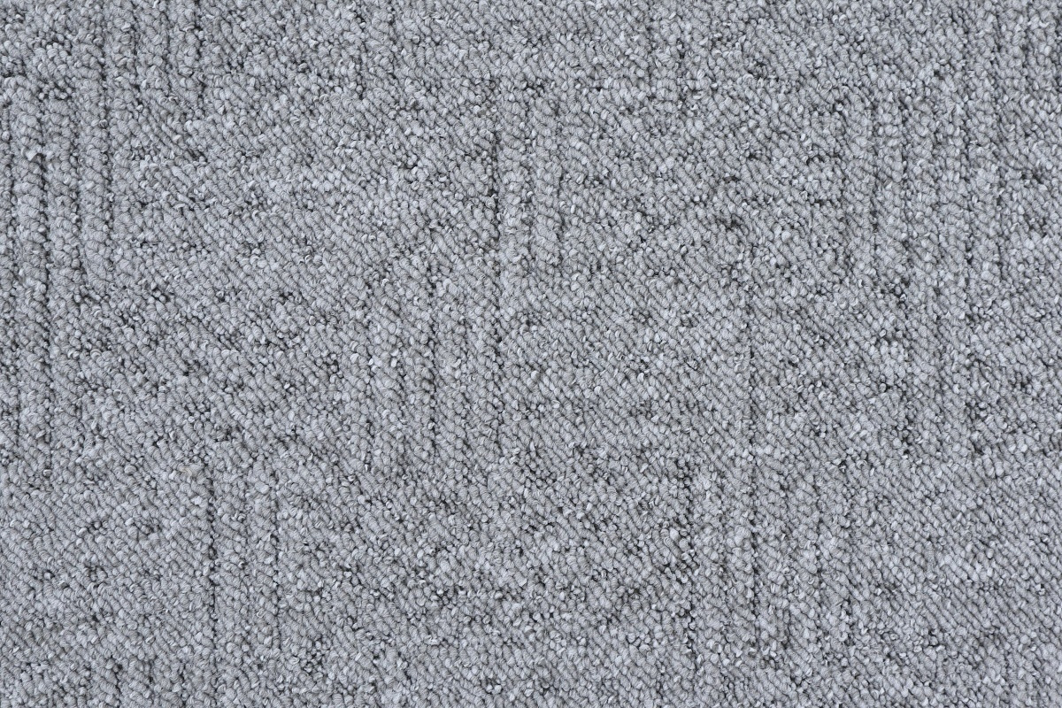 Levně Metrážový koberec Globus 6021 světle šedý - Kruh s obšitím cm
