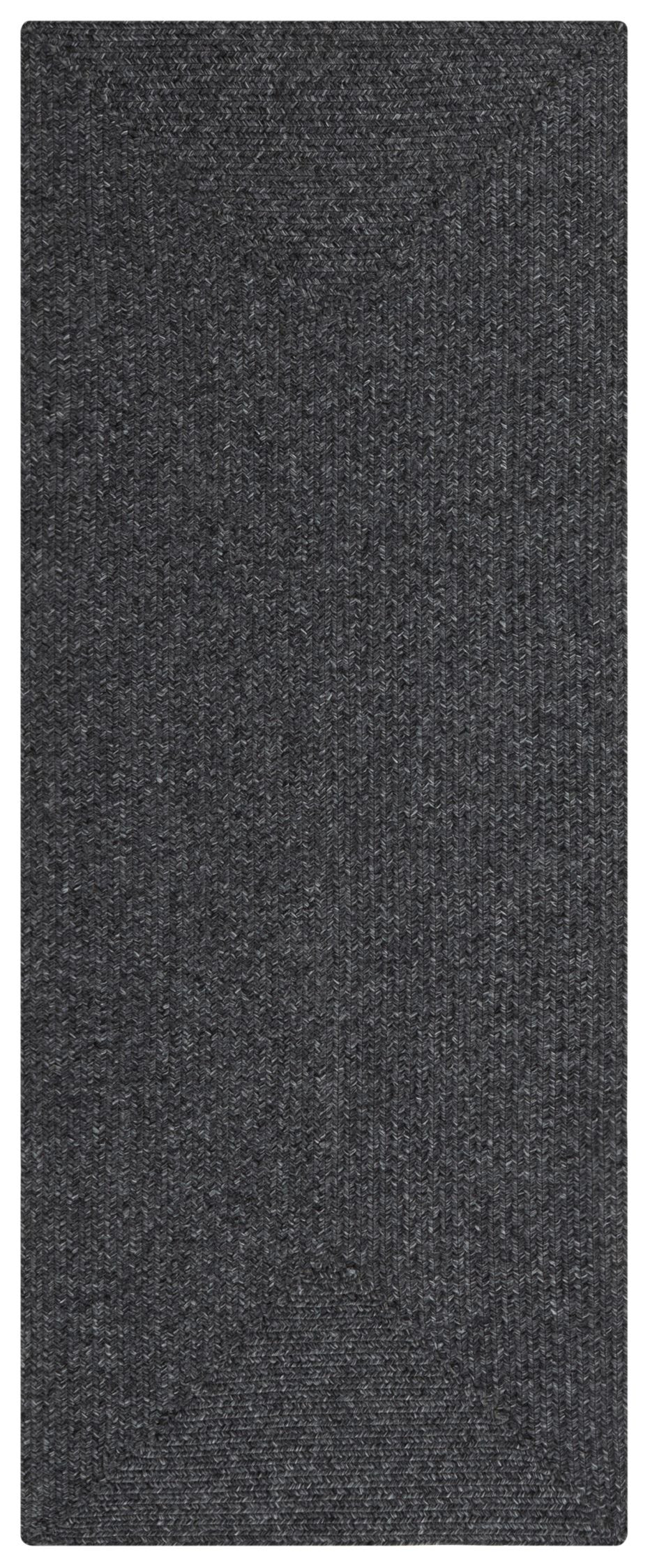 Hanse Home, Kusový koberec Braided 105550 Dark Grey – na ven i na doma, 80x200, šedá, chodba / předsíň