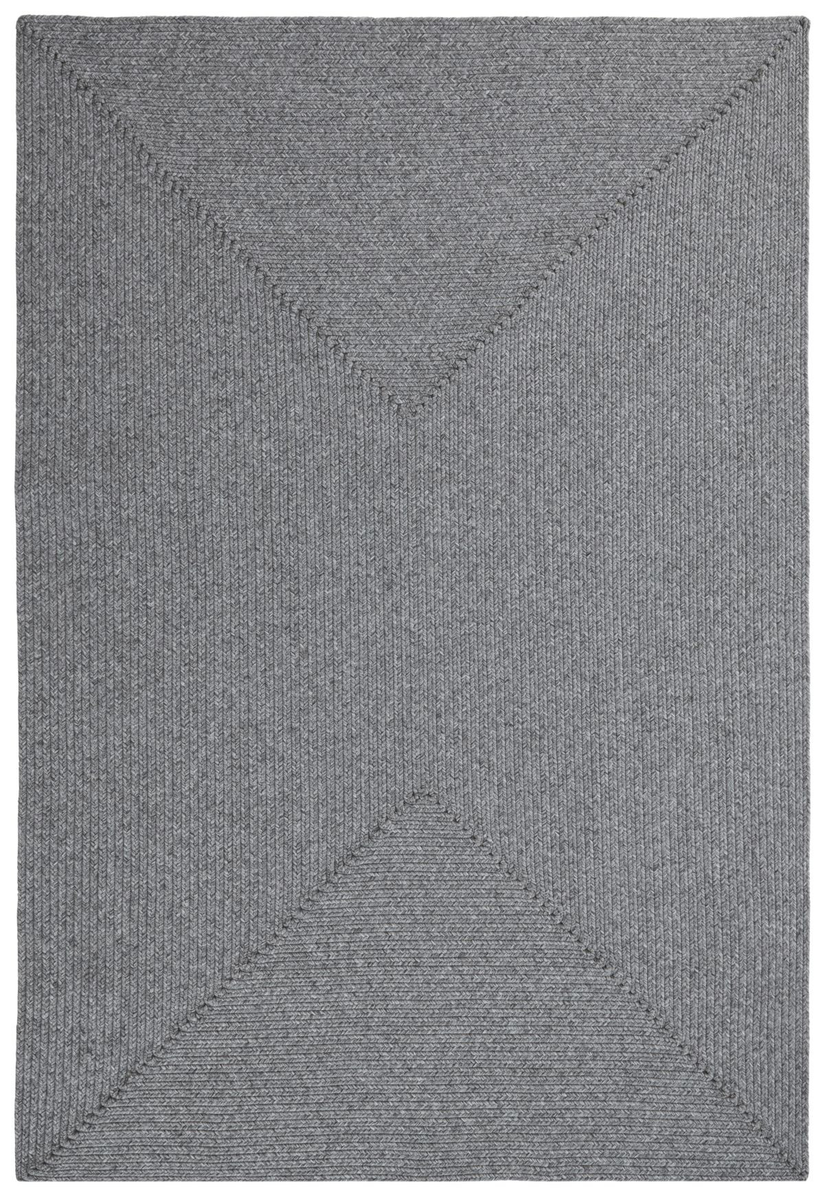 Levně NORTHRUGS - Hanse Home koberce Kusový koberec Braided 105551 Light Grey – na ven i na doma - 160x230 cm