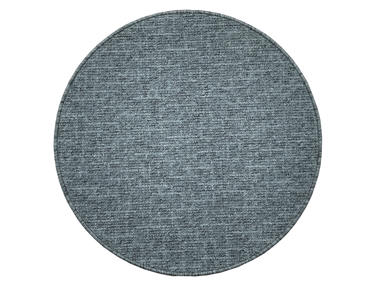 Levně Vopi koberce Kusový koberec Alassio modrošedý kruh - 120x120 (průměr) kruh cm