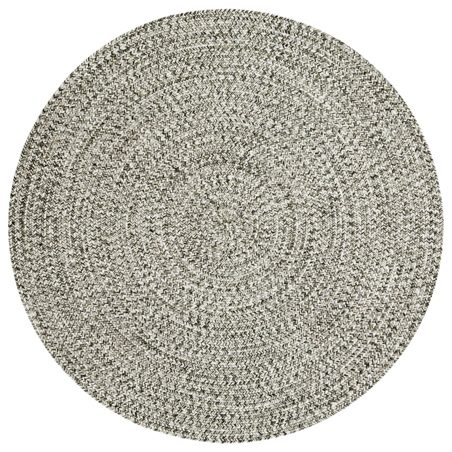 Levně NORTHRUGS - Hanse Home koberce Kusový koberec Braided 105552 Melange kruh – na ven i na doma - 150x150 (průměr) kruh cm
