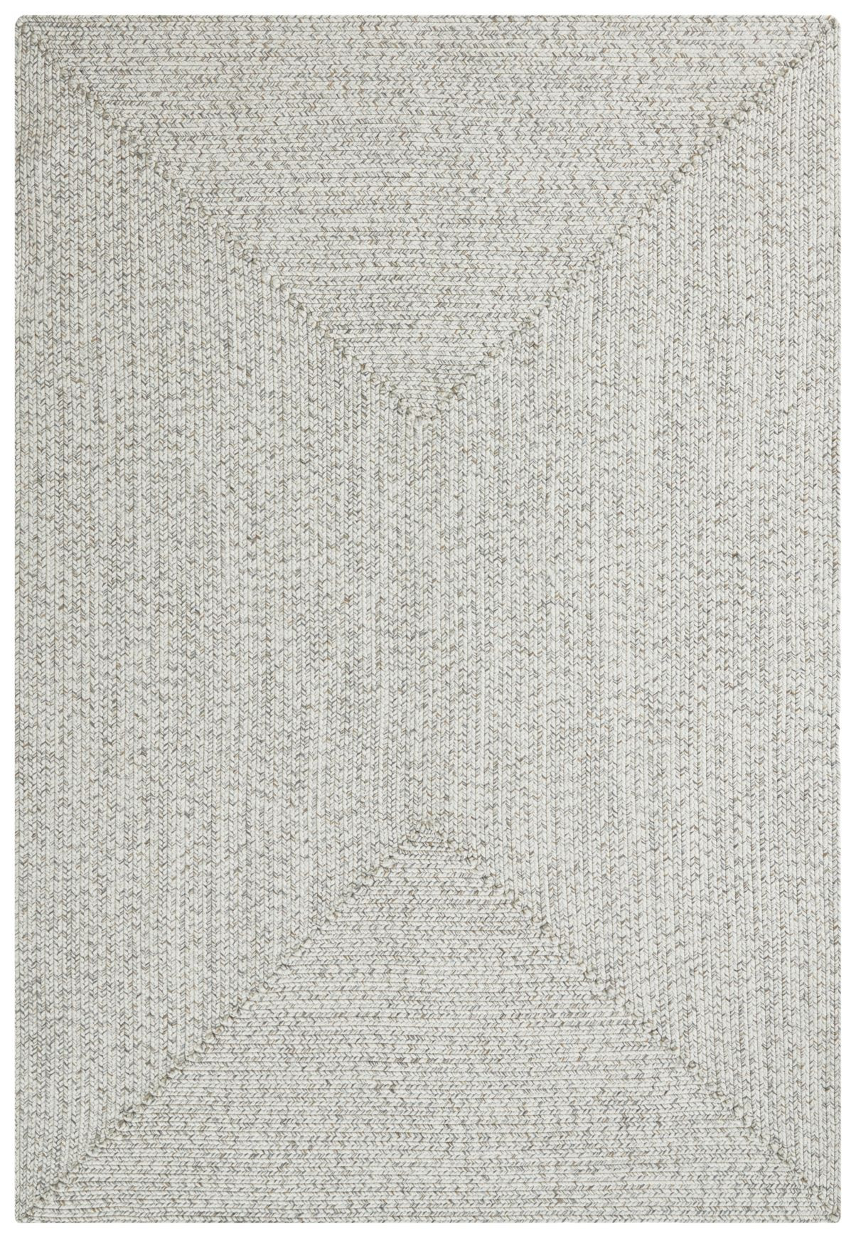 Levně NORTHRUGS - Hanse Home koberce Kusový koberec Braided 105553 Light Melange – na ven i na doma - 160x230 cm