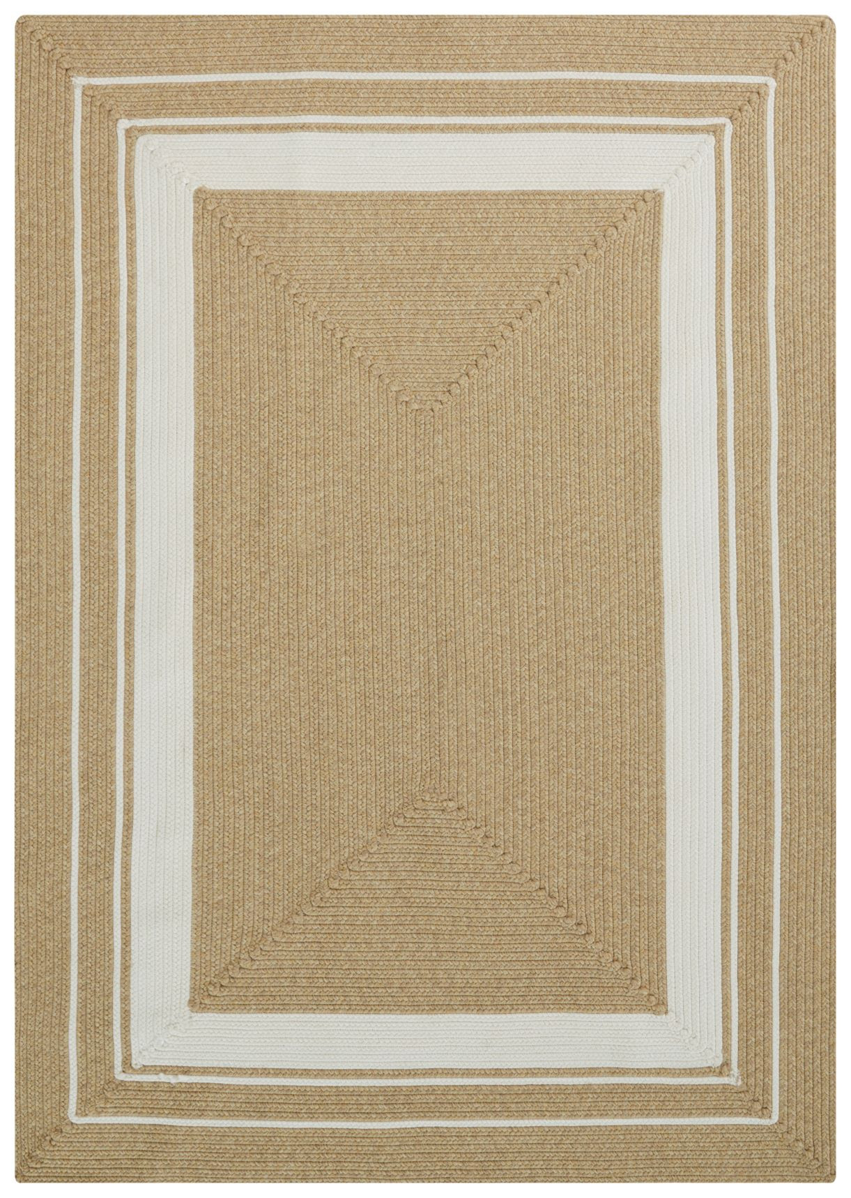 Levně NORTHRUGS - Hanse Home koberce Kusový koberec Braided 105556 Creme Beige – na ven i na doma - 120x170 cm