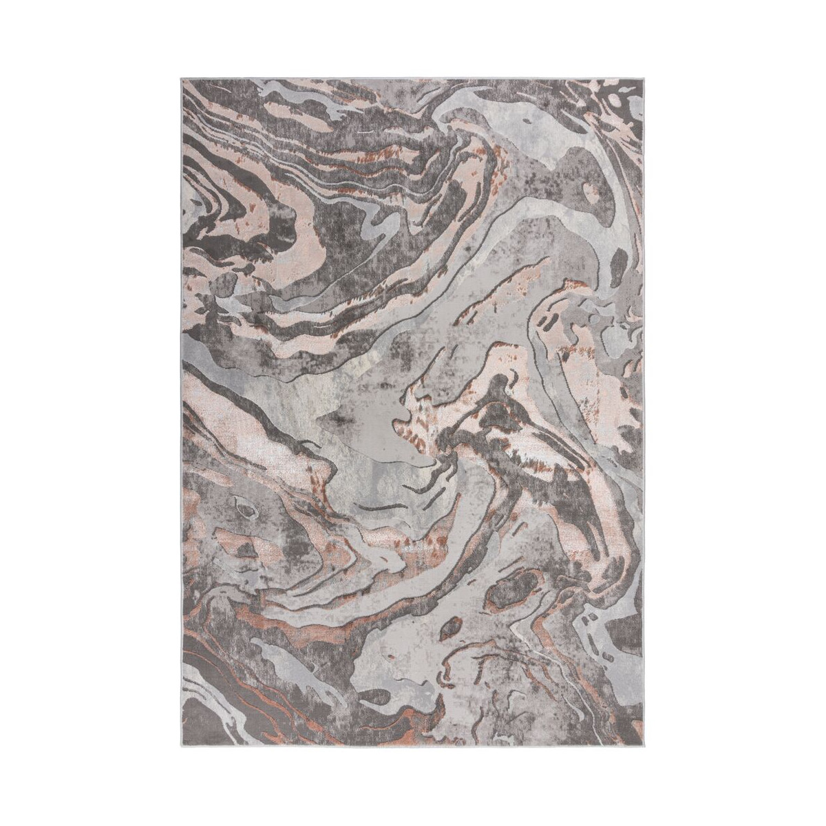 AKCE: 80x150 cm Kusový koberec Eris Marbled Blush