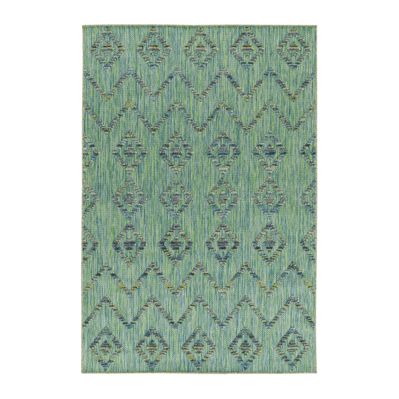 Levně Ayyildiz koberce Kusový koberec Bahama 5152 Green – na ven i na doma - 120x170 cm