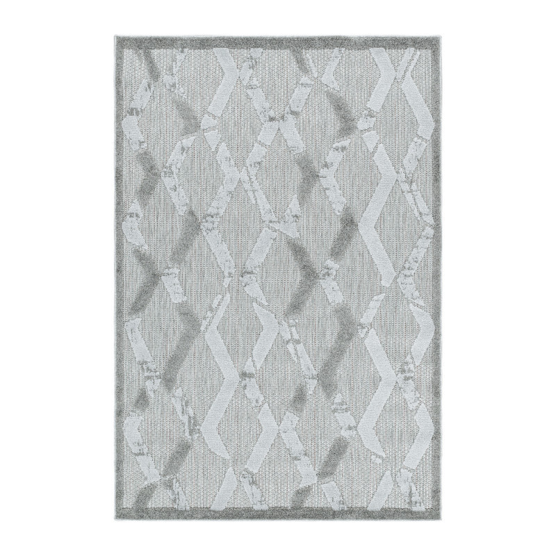 Levně Ayyildiz koberce Kusový koberec Bahama 5158 Grey – na ven i na doma - 140x200 cm