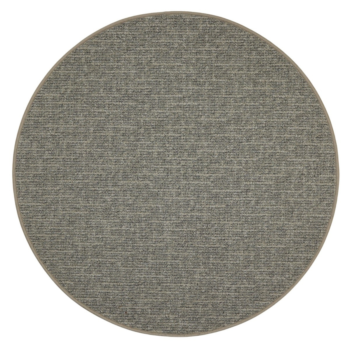 Kusový koberec Alassio šedobéžový kruh