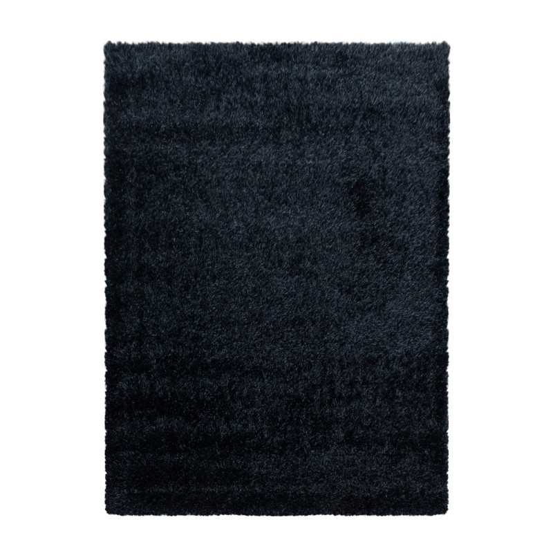 Levně Ayyildiz koberce Kusový koberec Brilliant Shaggy 4200 Black - 280x370 cm