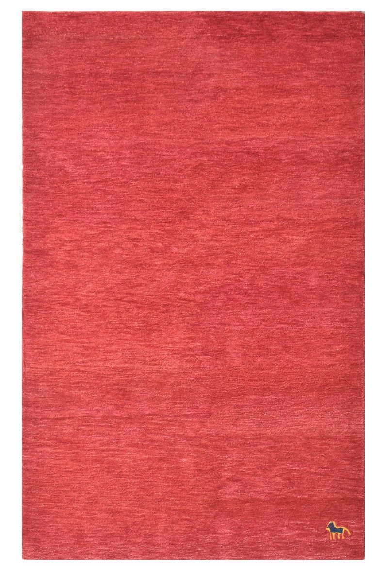 Levně Asra Ručně všívaný kusový koberec Asra wool red - 120x170 cm