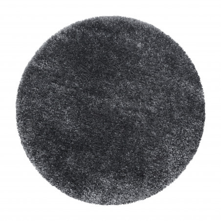 Levně Ayyildiz koberce Kusový koberec Brilliant Shaggy 4200 Grey kruh - 80x80 (průměr) kruh cm
