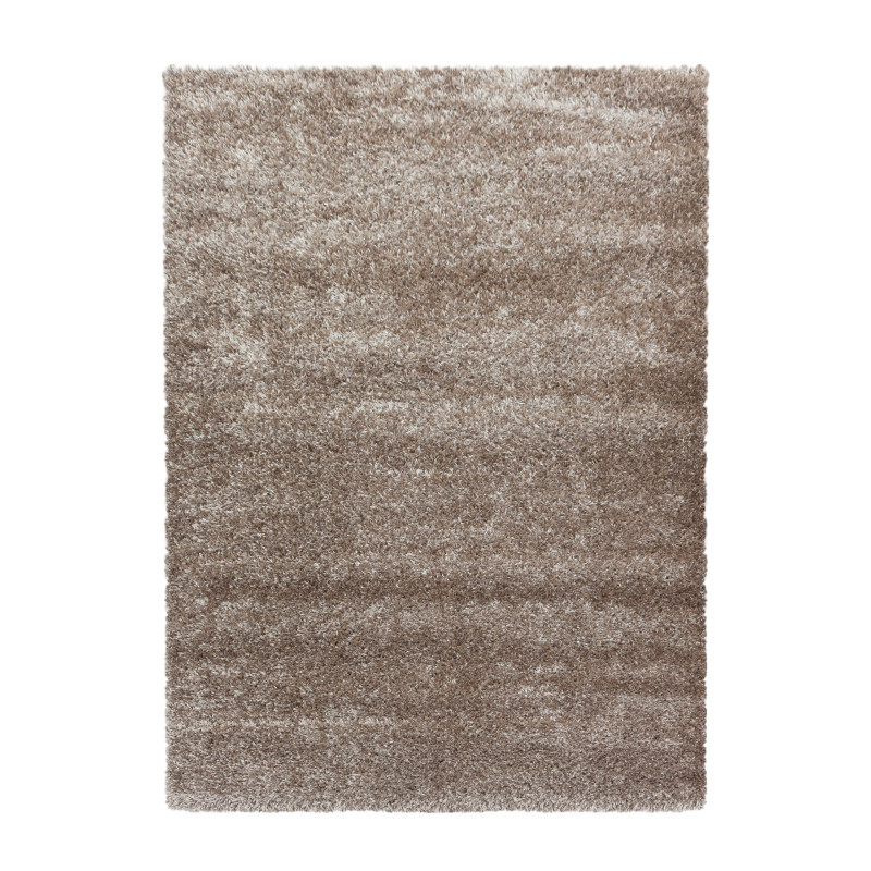 Levně Ayyildiz koberce Kusový koberec Brilliant Shaggy 4200 Taupe - 200x290 cm