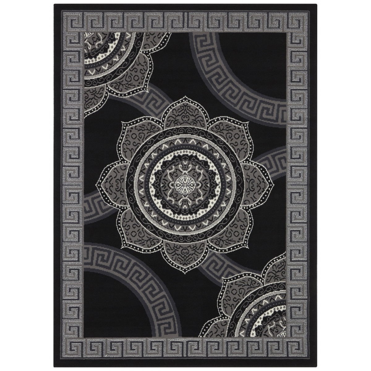 AKCE: 160x220 cm Kusový orientální koberec Mujkoberec Original 104306 Black