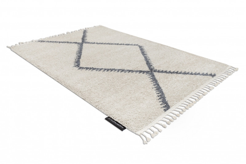 Kusový koberec Berber Maknes B5910 cream and grey