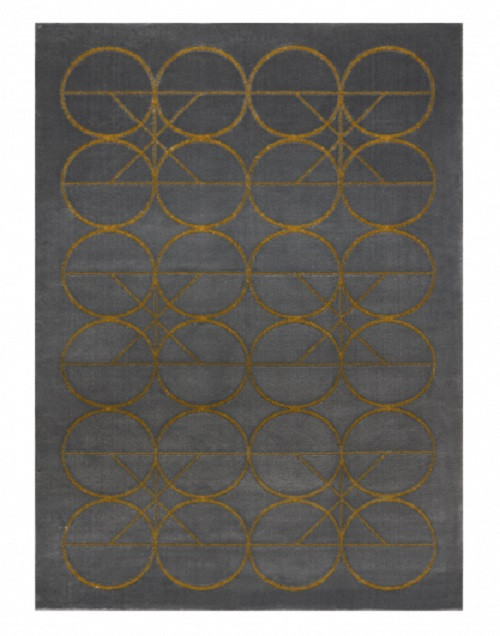 Levně Dywany Łuszczów Kusový koberec Emerald 1010 grey and gold - 80x150 cm