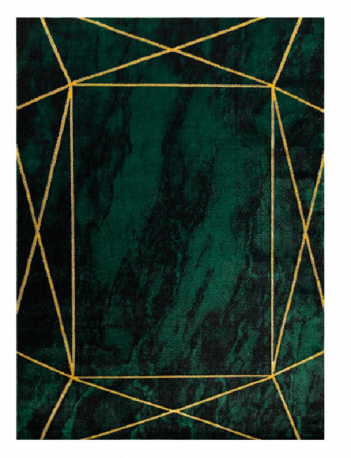 Levně Dywany Łuszczów Kusový koberec Emerald 1022 green and gold - 200x290 cm