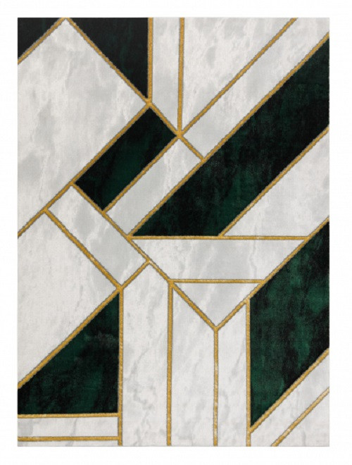 Levně Dywany Łuszczów Kusový koberec Emerald 1015 green and gold - 120x170 cm