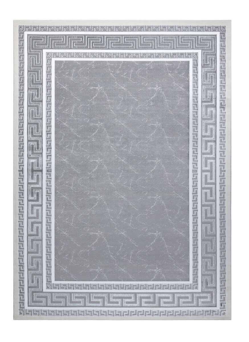 Levně Dywany Łuszczów Kusový koberec Gloss 2813 27 greek grey - 140x190 cm