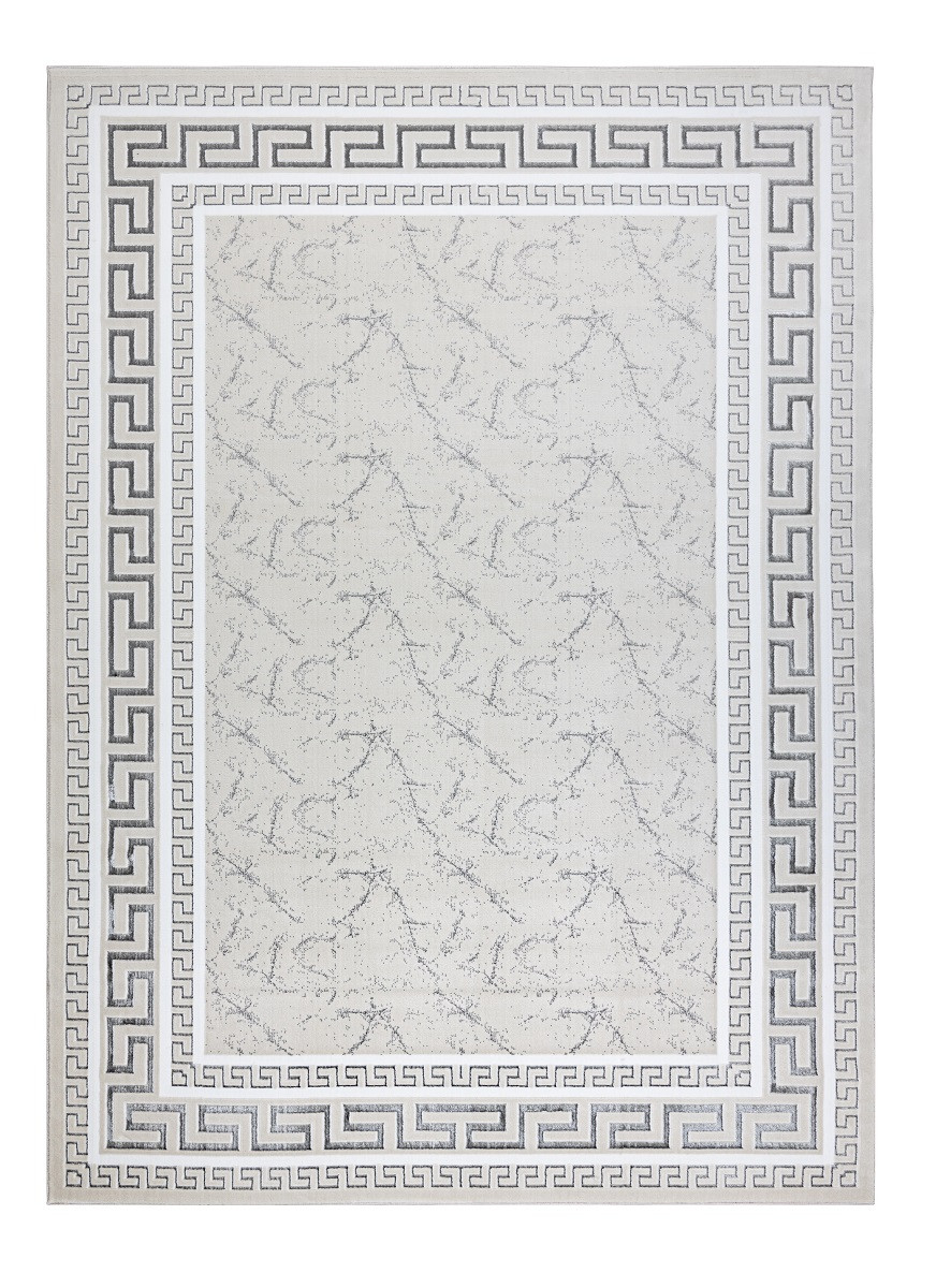 Levně Dywany Łuszczów Kusový koberec Gloss 2813 57 greek ivory/grey - 200x290 cm