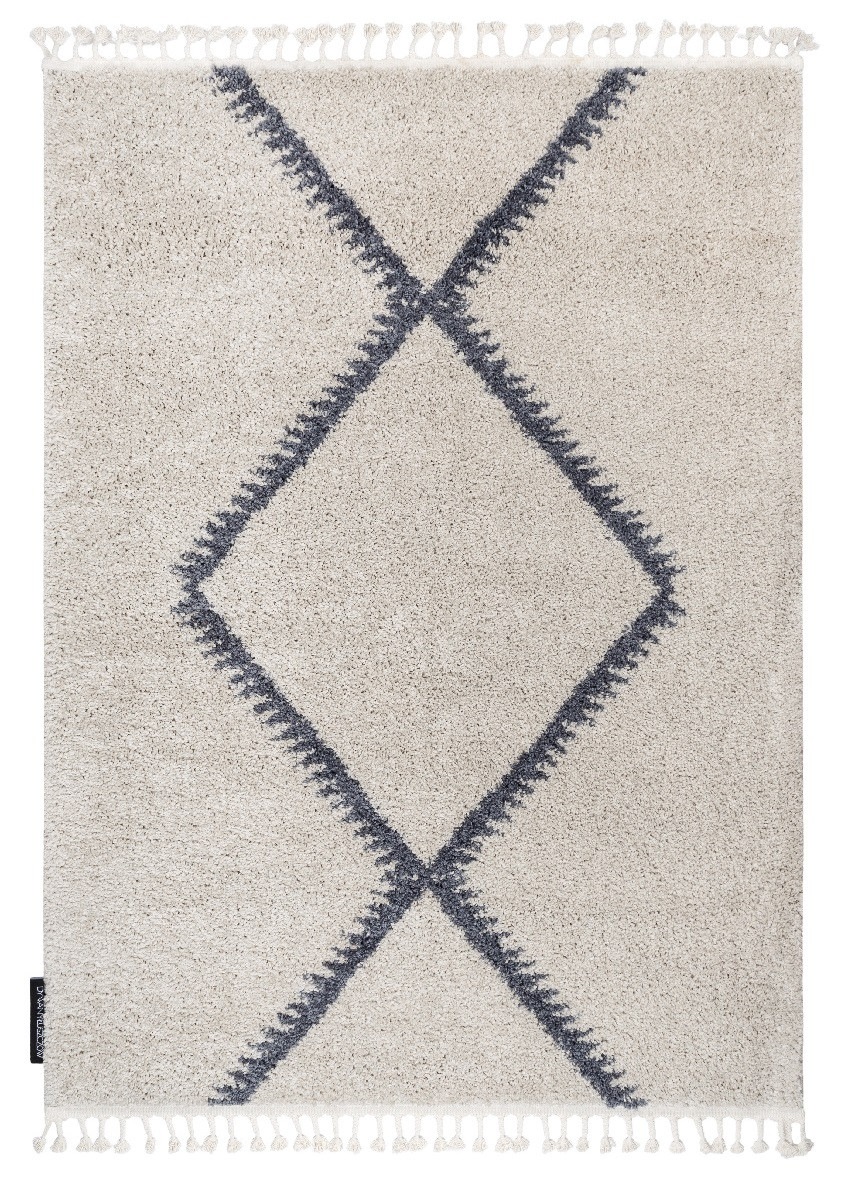 Kusový koberec Berber Maknes B5910 cream and grey