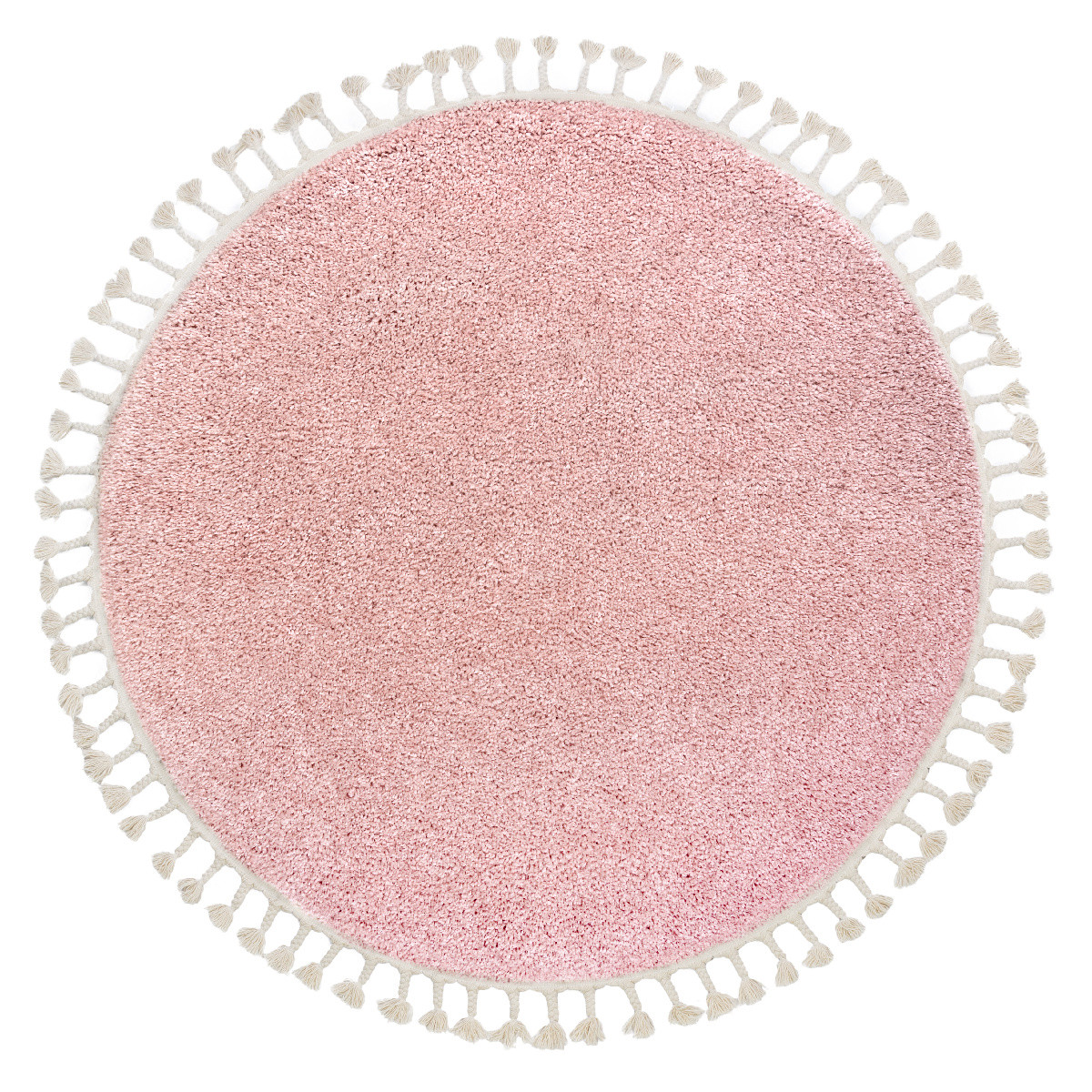Levně Dywany Łuszczów Kusový koberec Berber 9000 pink kruh - 120x120 (průměr) kruh cm