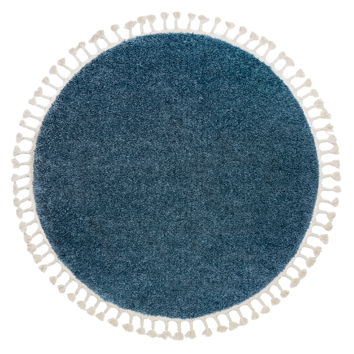 Levně Dywany Łuszczów Kusový koberec Berber 9000 blue kruh - 120x120 (průměr) kruh cm