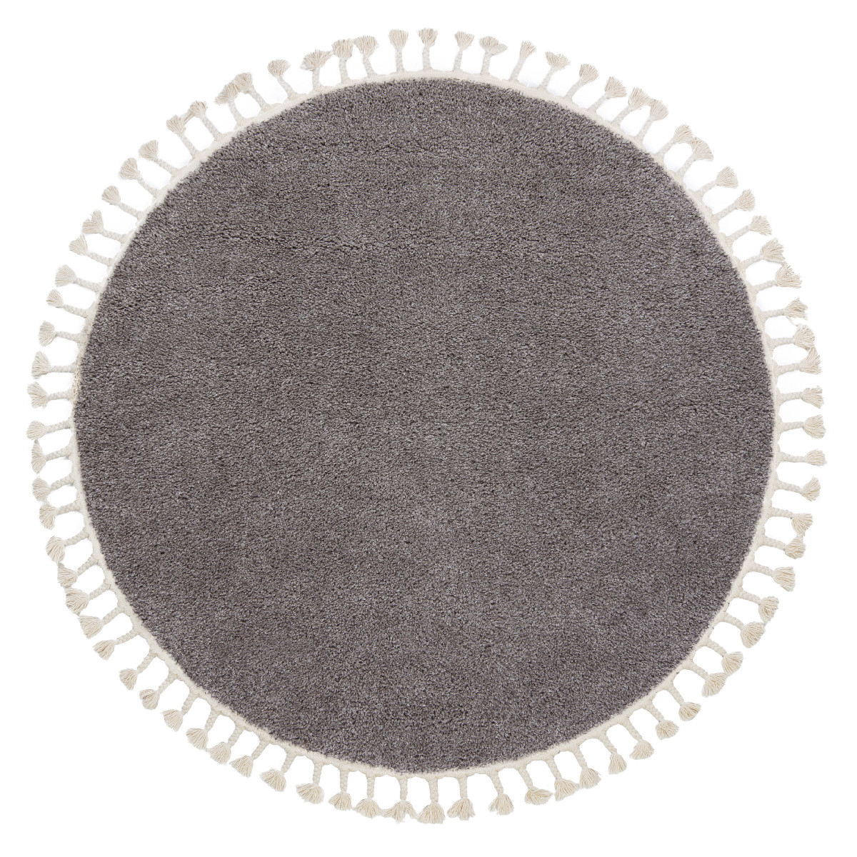 Levně Dywany Łuszczów Kusový koberec Berber 9000 brown kruh - 120x120 (průměr) kruh cm